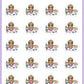 Craft Time Planner Stickers - Mocha The Sloth [555]