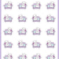 Fetal Doppler Planner Stickers - Snowball The Cat - [582]