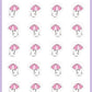 Raining Love Hearts Planner Stickers - Coconut the Puppy [600]