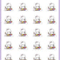 Rock Painting Planner Stickers - Dottie The Sugar Bug - [680]