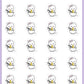 Ramen Noodle Planner Stickers - Dottie The Sugar Bug - [689]