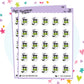 Money Planner Stickers - Boo and Lunar [701]