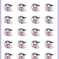 Reading a Book Planner Stickers - Boo and Lunar [703]