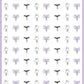 Micro Paper Clips Planner Stickers - Boo and Lunar [710]