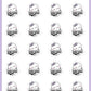Dead Tired Planner Stickers - Boo and Lunar [712]