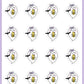 Bee Planner Stickers - Boo and Lunar [720]