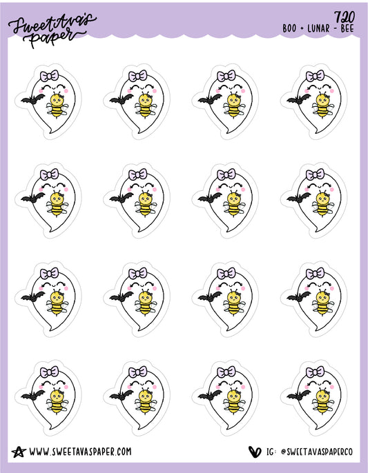Bee Planner Stickers - Boo and Lunar [720]