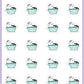 ICON SIZE - Recycle Planner Stickers - Boo and Lunar [726]