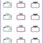 ICON SIZE - Marquee Planner Stickers - Boo and Lunar [727]