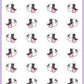 ICON SIZE - Nail Polish Planner Stickers - Boo and Lunar [728]