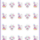 ICON SIZE - Birthday Planner Stickers - Coconut the Puppy [733]