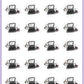 Laptop Planner Stickers - Doodles - [760]