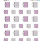 Cat Icon Disc Bound Planner Planner Stickers - Cat Shaped Icons - Snowball The Cat [903]