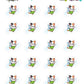 Pixie Dust Fairy Planner Stickers - Pumpkin The Calico Cat - [908]