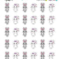 Looking Cute Planner Stickers - Stormy & Cloudy Bunnies  - [919]