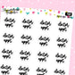 Doctor Appointment Planner Stickers - Script / Text - [920]