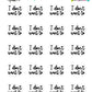 I Don't Want To Planner Stickers - Script / Text - [935]