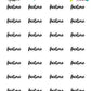 Facetime Planner Stickers - Script / Text - [946]