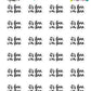 It's Fine, I'm Fine Planner Stickers - Script / Text - [958]