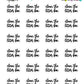 Clean The Litter Box Planner Stickers - Script / Text - [968]