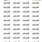 Next Week Planner Stickers - Script / Text - [980]
