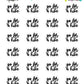 Go For A Hike Planner Stickers - Script / Text - [997]