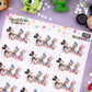 Fast Food Shopping Planner Stickers - Magical Planner Stickers - Magical May - [1558]