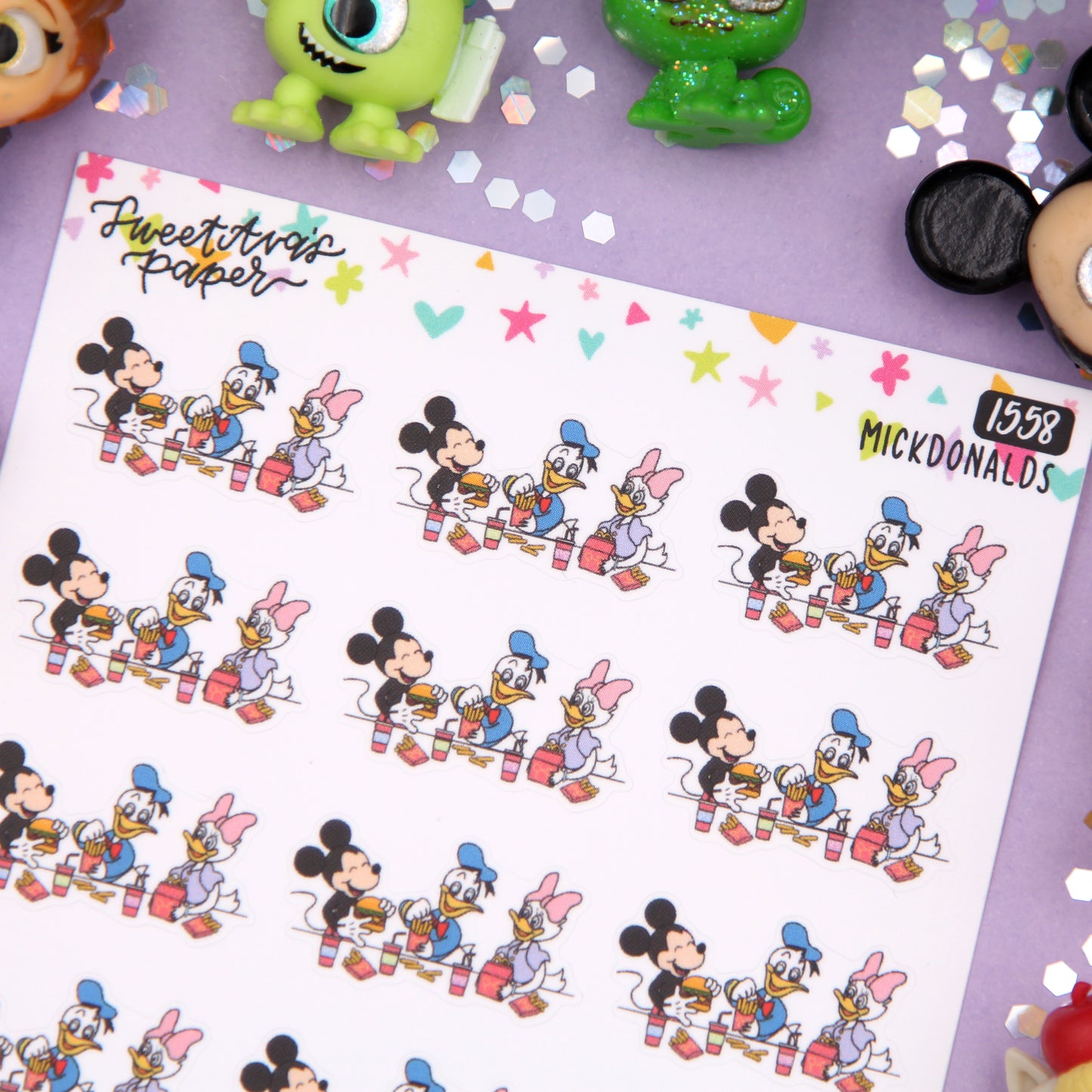 Fast Food Shopping Planner Stickers - Magical Planner Stickers - Magical May - [1558]