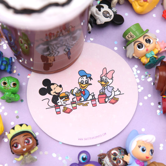 Fast Food Coaster - Magical May - Best Day Ever - Mouse Happy Meal