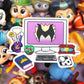 Metallic Villians Desktop Vinyl Die Cut Sticker - Magical May