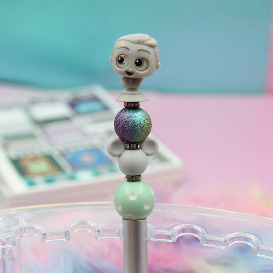 Haunted Rolo Beaded Pen