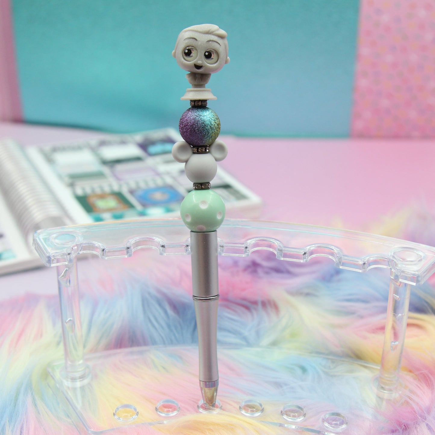 Haunted Rolo Beaded Pen