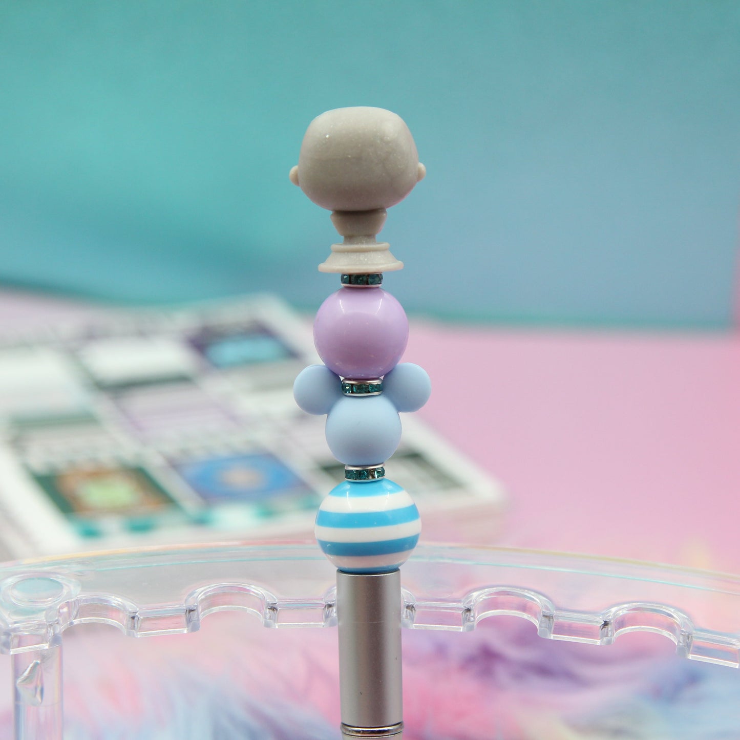 Haunted Ned Beaded Pen