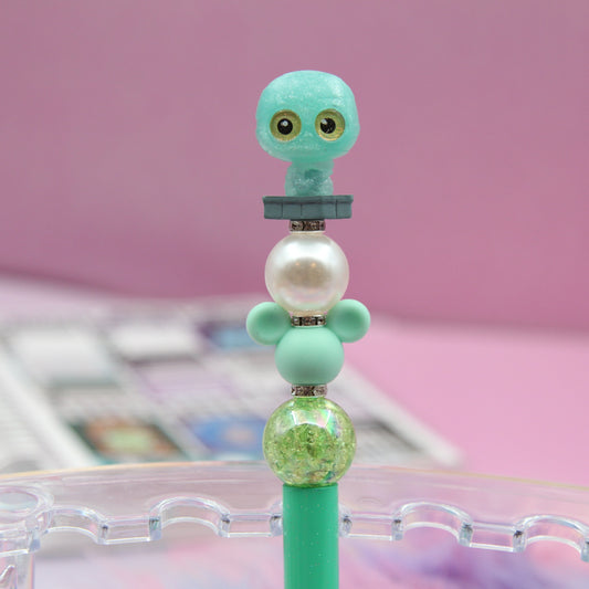 Haunted Mummy Beaded Pen