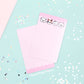 Paper + Thread Character Washi Tape Card - Washi Tape Organizer - Washi Organzing Idea - Planning on the Go - Travel Washi Card - Washi Samp