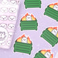 Snowball Dumpster Fire - Vinyl Sticker - Vinyl Die Cut Sticker - Cat Stickers - Vinyl Sticker - Vinyl Decal - Cat Decal - Popcorn Sticker