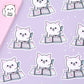 Planning Vinyl Die Cut Sticker - Coconut Vinyl Sticker