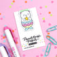 Mermaid Cat Magnetic Bookmark - Snowball