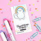 Imagination Rainbow Magnetic Bookmark - Snowball the Cat