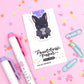 Sticker Love Magnetic Bookmark - Monty The Bat