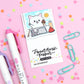 Summer Plans Magnetic Bookmark - Coconut the Dog