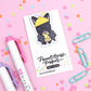 Lemonade Magnetic Bookmark - Monty The Bat