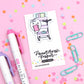 Planner Cart Magnetic Bookmark - Boo and Lunar