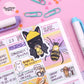 Lemonade Magnetic Bookmark - Monty The Bat