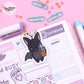 Iced Tea Magnetic Bookmark - Monty The Bat
