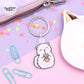 Snowball Iced Coffee Acrylic Keychain