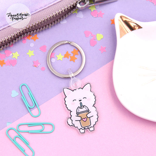 Coconut - Iced Coffee Acrylic Keychain