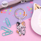Pumpkin Planner Acrylic Keychain