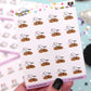 Raking Leaves Planner Stickers - Boo and Lunar [1117]