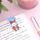 Captain Snowball Pirate Magnetic Bookmark